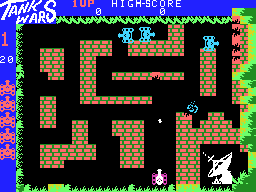 Tank Wars screenshot 5 for Colecovision